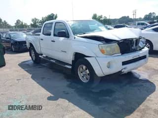 2005 Toyota Tacoma PreRunner with VIN 3TMKU72N05M001264, listed as a IAAI auction lot 42783418 with 211,157 mi miles and . Bid and sale history available at DreamBid. Image 1.