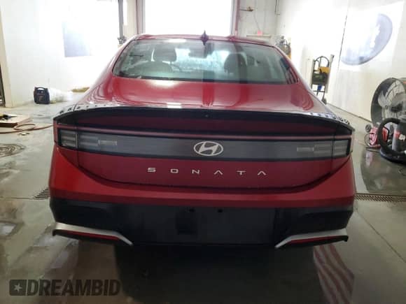 2025 Hyundai Sonata SEL with VIN KMHL64JA2SA429997, listed as a Copart auction lot 89485685 with 24,145 mi miles and Clean title. Bid and sale history available at DreamBid. Image 6.