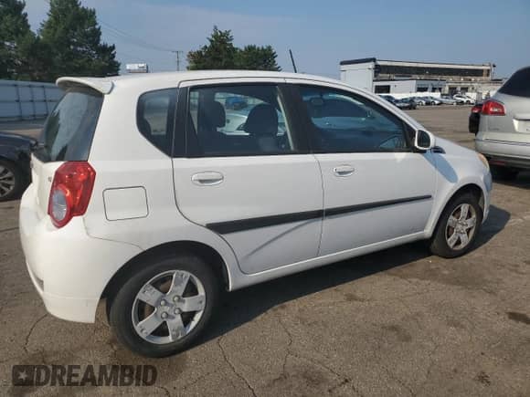2010 Chevrolet Aveo 1LT с VIN KL1TD6DE0AB103555, выставлен на аукционе Copart как лот 72993294 с пробегом 84 188 миль миль и Списание • Salvage title. История ставок и продаж доступна на DreamBid. Изображение 3.
