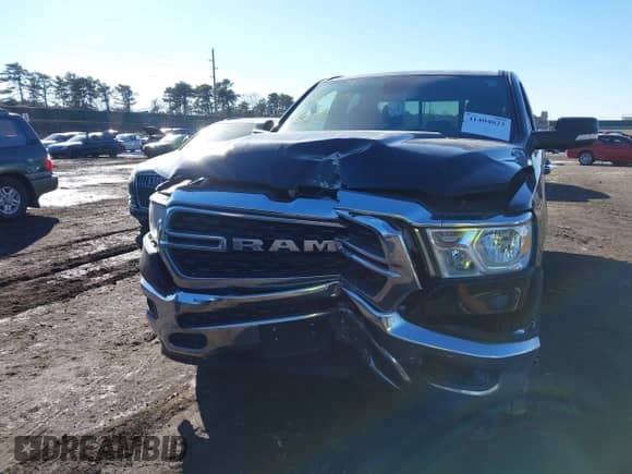2022 Ram 1500 Big Horn with VIN 1C6RRFBG3NN341419, listed as a IAAI auction lot 41404023 with 46,404 mi miles and . Bid and sale history available at DreamBid. Image 6.