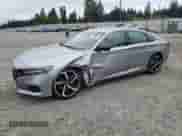 2022 Honda Accord Sport с VIN 1HGCV3F20NA042759, выставлен на аукционе Copart как лот 56998505 с пробегом 18 015 миль миль и Списание • Salvage title. История ставок и продаж доступна на DreamBid. Изображение 1.