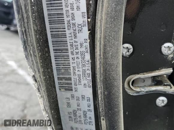 2019 Ram 1500 Express z VIN 1C6RR6KT6KS546355, wystawiony jako Copart lot #84940935 z przebiegiem 115 339 mil mil oraz Szkoda całkowita • Salvage title. Historia ofert i sprzedaży dostępna na DreamBid. Obrazek 12.