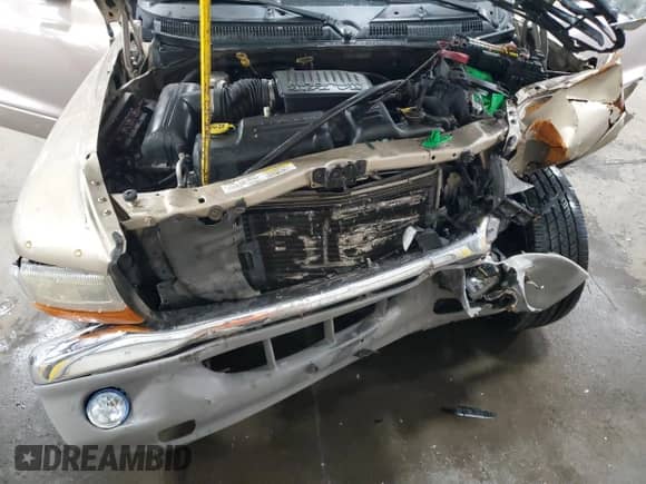 2004 Dodge Dakota SLT with VIN 1D7HG42N94S549694, listed as a Copart auction lot 56888845 with 166,130 mi miles and Salvage title. Bid and sale history available at DreamBid. Image 11.