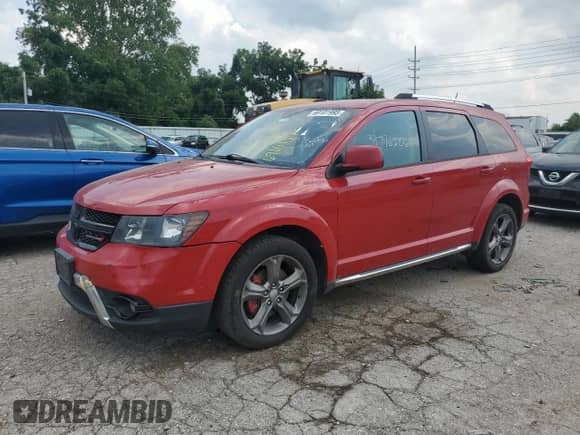 2016 Dodge Journey Crossroad z VIN 3C4PDCGBXGT107257, wystawiony jako Copart lot #69101995 z przebiegiem 407 183 mil mil oraz Szkoda całkowita • Salvage title. Historia ofert i sprzedaży dostępna na DreamBid. Obrazek 1.