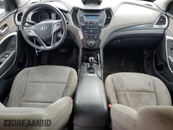 2016 Hyundai Santa Fe with VIN 5XYZT3LB1GG347628, listed as a Copart auction lot 71869714 with 167,582 mi miles and Salvage title. Bid and sale history available at DreamBid. Image 8.