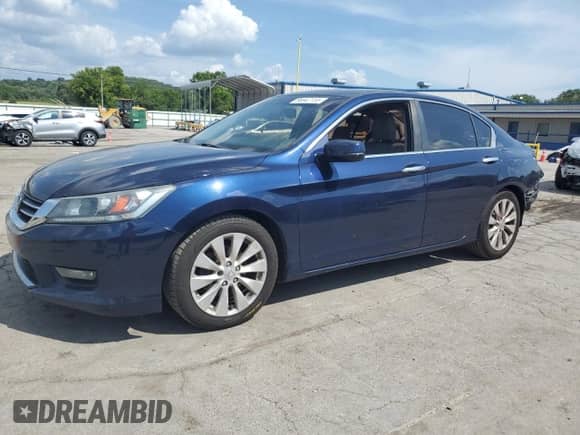 2015 Honda Accord EX-L z VIN 1HGCR2F81FA027708, wystawiony jako Copart lot #66947155 z przebiegiem 197 728 mil mil oraz Szkoda całkowita • Salvage title. Historia ofert i sprzedaży dostępna na DreamBid. Obrazek 1.