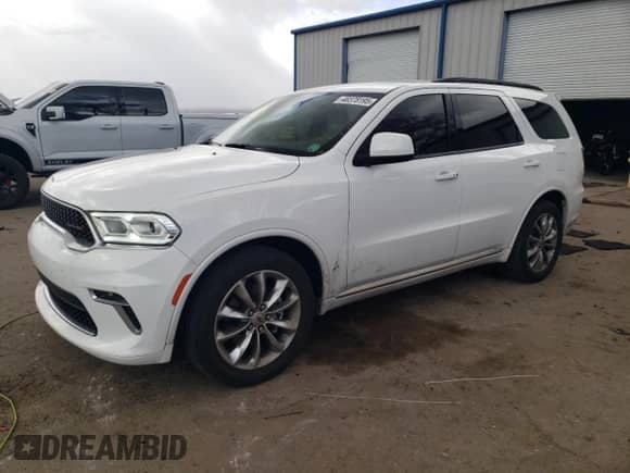2022 Dodge Durango SXT with VIN 1C4RDHAG9NC158977, listed as a Copart auction lot 48378195 with 29,715 mi miles and Salvage title. Bid and sale history available at DreamBid. Image 1.