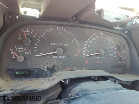 2001 Dodge 2500 with VIN 1B7KF237X1J250840, listed as a Copart auction lot 71523495 with 366,573 mi miles and Salvage title. Bid and sale history available at DreamBid. Image 9.