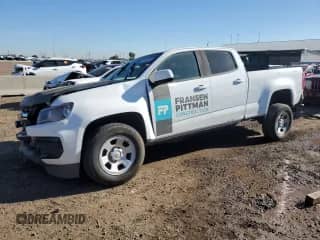 2022 Chevrolet Colorado 4WD Work Truck с VIN 1GCGTBEN0N1231827, выставлен на аукционе Copart как лот 81637885 с пробегом 80 588 миль миль и Списание • Salvage title. История ставок и продаж доступна на DreamBid. Изображение 1.