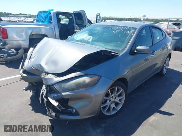2013 Dodge Dart SXT with VIN 1C3CDFBA4DD294340, listed as a IAAI auction lot 43142721 with 185,842 mi miles and . Bid and sale history available at DreamBid. Image 17.