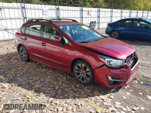 2016 Subaru Impreza Special Sports Limited with VIN JF1GPAY66G8280470, listed as a IAAI auction lot 43452241 with 113,909 mi miles and . Bid and sale history available at DreamBid. Image 1.