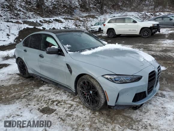 2021 BMW M3 с VIN WBS53AY01MFL20155, выставлен на аукционе Copart как лот 88773105 с пробегом 48 612 миль миль и Списание • Salvage title. История ставок и продаж доступна на DreamBid. Изображение 4.