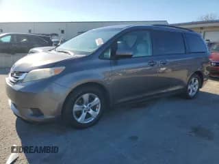 2012 Toyota Sienna LE AAS with VIN 5TDKK3DC7CS257604, listed as a Copart auction lot 87441625 with 234,579 mi miles and Clean title. Bid and sale history available at DreamBid. Image 1.