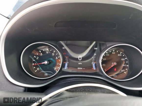 2021 Jeep Compass Altitude with VIN 3C4NJCBB8MT597636, listed as a Copart auction lot 60172405 with 59,334 mi miles and Clean title. Bid and sale history available at DreamBid. Image 9.