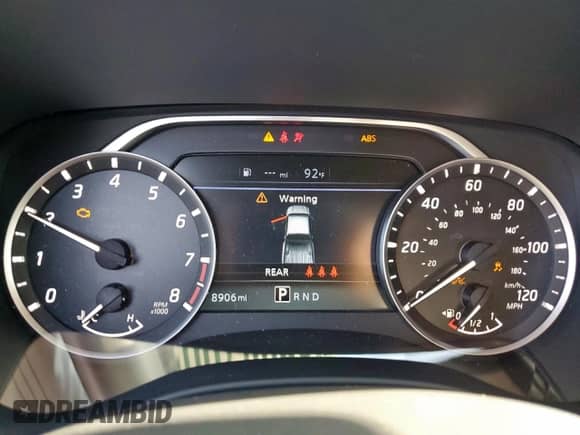 2024 Nissan Frontier SV with VIN 1N6ED1EJ3RN634398, listed as a Copart auction lot 67747525 with 8,906 mi miles and Salvage title. Bid and sale history available at DreamBid. Image 9.