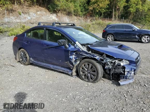 2020 Subaru WRX with VIN JF1VA1A62L9832148, listed as a Copart auction lot 84727885 with 63,521 mi miles and Salvage title. Bid and sale history available at DreamBid. Image 4.
