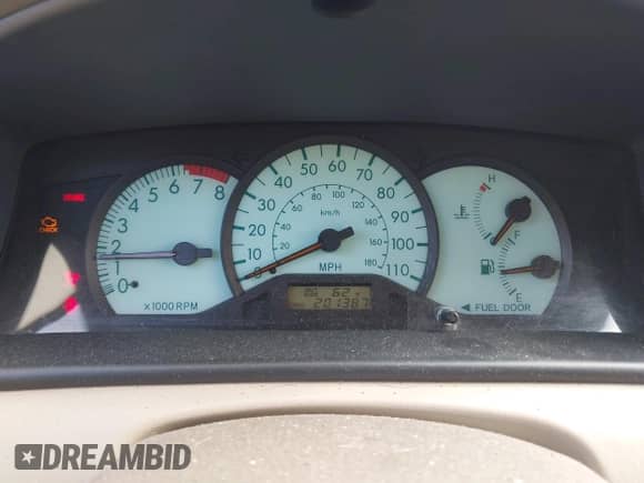 2004 Toyota Corolla CE с VIN 1NXBR32EX4Z287138, выставлен на аукционе IAAI как лот 43453611 с пробегом 201 387 миль миль и . История ставок и продаж доступна на DreamBid. Изображение 7.