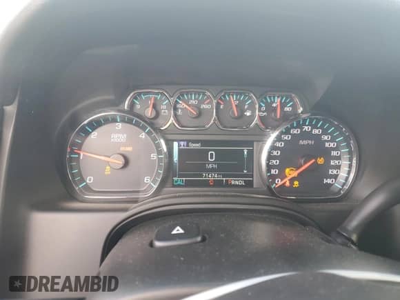 2019 Chevrolet Tahoe LS with VIN 1GNSCAEC6KR153562, listed as a Copart auction lot 82231855 with 71,474 mi miles and Salvage title. Bid and sale history available at DreamBid. Image 9.
