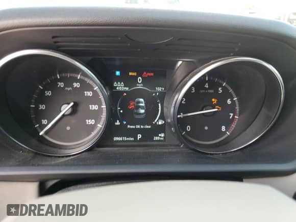 2019 Land Rover Discovery SE with VIN SALRG2RV2KA095308, listed as a Copart auction lot 69084625 with 96,615 mi miles and Non repairable. Bid and sale history available at DreamBid. Image 9.