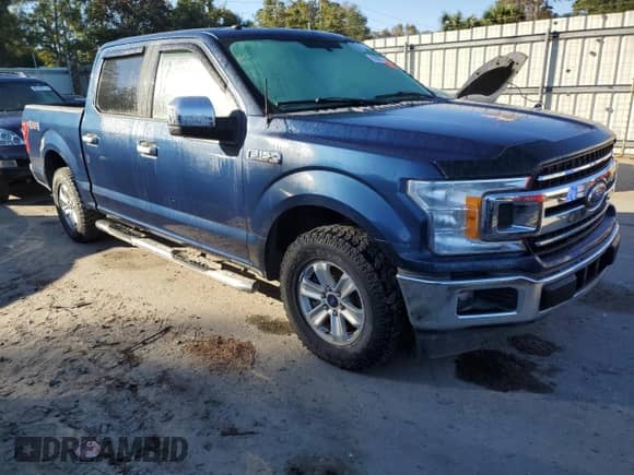 2018 Ford F-150 XL z VIN 1FTEW1CG9JKE46320, wystawiony jako Copart lot #81895774 z przebiegiem Nie podano mil oraz Szkoda całkowita • Salvage title. Historia ofert i sprzedaży dostępna na DreamBid. Obrazek 4.