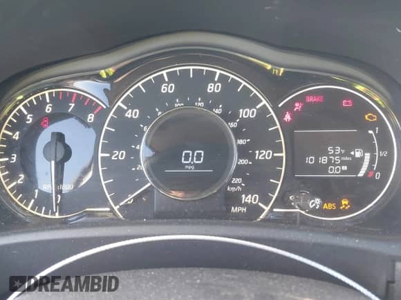 2015 Nissan Note S with VIN 3N1CE2CP1FL405897, listed as a IAAI auction lot 41750950 with 101,875 mi miles and . Bid and sale history available at DreamBid. Image 7.