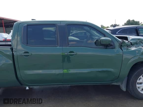 2023 Nissan Frontier SV with VIN 1N6ED1FJ8PN674746, listed as a IAAI auction lot 43228563 with 28,307 mi miles and . Bid and sale history available at DreamBid. Image 14.