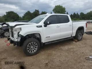 2020 GMC Sierra 1500 AT4 with VIN 1GTU9EET5LZ166246, listed as a Copart auction lot 66688275 with Not provided miles and Salvage title. Bid and sale history available at DreamBid. Image 1.