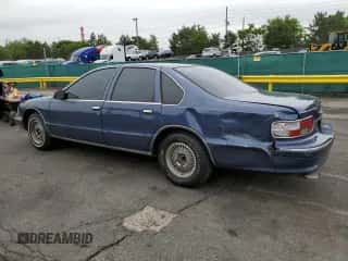 1996 Chevrolet Caprice 1SA Special Value z VIN 1G1BL52W3TR113223, wystawiony jako Copart lot #58950375 z przebiegiem Nie podano mil oraz Szkoda całkowita • Salvage title. Historia ofert i sprzedaży dostępna na DreamBid. Obrazek 2.