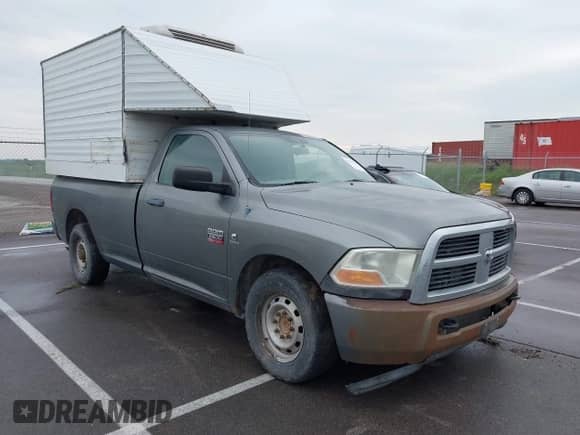2010 Dodge RAM with VIN 3D7LP2ELXAG150871, listed as a IAAI auction lot 42395751 with 434,006 mi miles and . Bid and sale history available at DreamBid. Image 1.