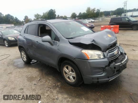 2015 Chevrolet Trax LT с VIN KL7CJRSB5FB162651, выставлен на аукционе IAAI как лот 43328460 с пробегом 138 367 миль миль и . История ставок и продаж доступна на DreamBid. Изображение 1.