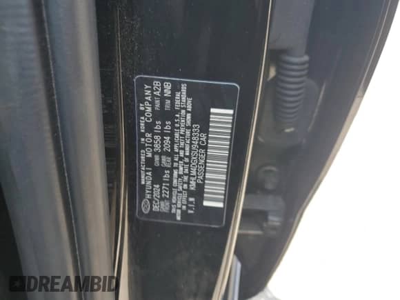 2025 Hyundai Elantra SEL Sport с VIN KMHLM4DGXSU948333, выставлен на аукционе Copart как лот 80760035 с пробегом 11 845 миль миль и Списание • Salvage title. История ставок и продаж доступна на DreamBid. Изображение 12.