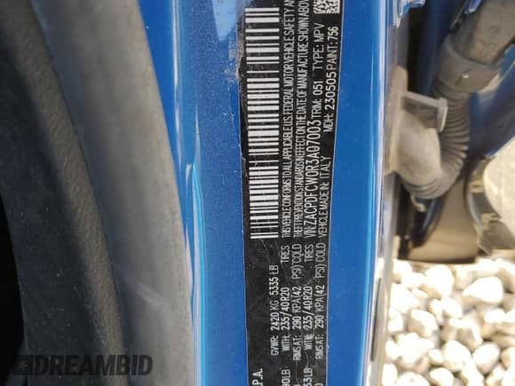 2024 Dodge Hornet R/T z VIN ZACPDFCW0R3A07003, wystawiony jako Copart lot #49004025 z przebiegiem 1 536 mil mil oraz Szkoda całkowita • Salvage title. Historia ofert i sprzedaży dostępna na DreamBid. Obrazek 13.