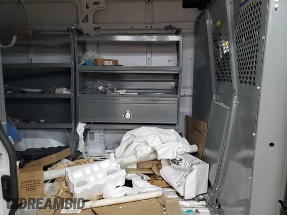 2023 Ram ProMaster Cargo z VIN 3C6LRVCG7PE509035, wystawiony jako Copart lot #83891385 z przebiegiem Nie podano mil oraz Szkoda całkowita • Salvage title. Historia ofert i sprzedaży dostępna na DreamBid. Obrazek 11.