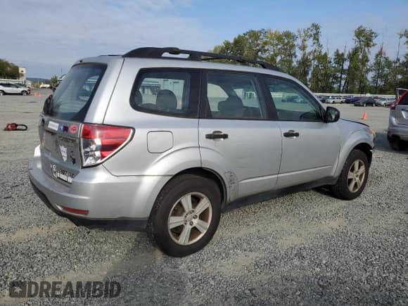 2010 Subaru Forester X with VIN JF2SH6BC5AH766872, listed as a Copart auction lot 71489195 with 107,626 mi miles and Salvage title. Bid and sale history available at DreamBid. Image 3.