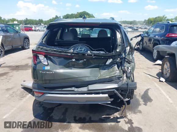 2025 Hyundai Tucson SEL with VIN 5NMJB3DE4SH448623, listed as a IAAI auction lot 42778043 with 11,854 mi miles and . Bid and sale history available at DreamBid. Image 16.