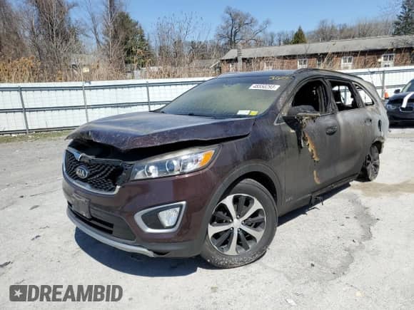 2016 Kia Sorento EX с VIN 5XYPHDA10GG044977, выставлен на аукционе Copart как лот 48550293 с пробегом Не указан миль и Списание • Salvage title. История ставок и продаж доступна на DreamBid. Изображение 1.