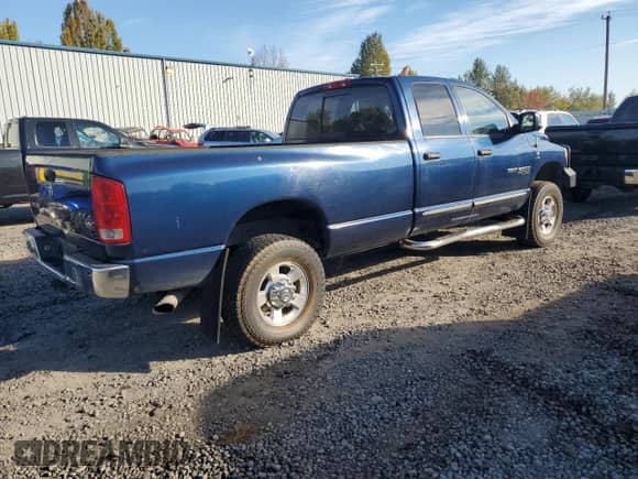 2006 Dodge 2500 SLT with VIN 1D7KS28C26J172861, listed as a Copart auction lot 86900275 with 337,645 mi miles and Clean title. Bid and sale history available at DreamBid. Image 3.