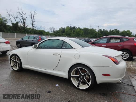 2004 Lexus SC 430 z VIN JTHFN48Y340056953, wystawiony jako Copart lot #68592265 z przebiegiem Nie podano mil oraz Nie do naprawy • Non repairable. Historia ofert i sprzedaży dostępna na DreamBid. Obrazek 2.
