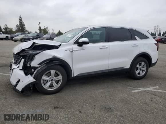 2024 Kia Sorento LX with VIN 5XYRG4JCXRG309422, listed as a Copart auction lot 58102025 with 13,907 mi miles and Salvage title. Bid and sale history available at DreamBid. Image 1.