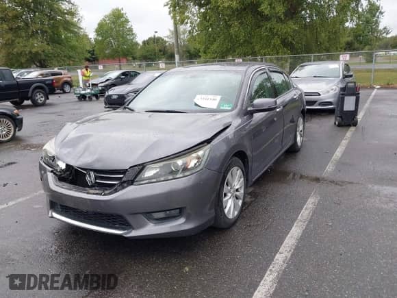 2015 Honda Accord EX-L с VIN 1HGCR3F89FA002898, выставлен на аукционе IAAI как лот 43241340 с пробегом 169 818 миль миль и . История ставок и продаж доступна на DreamBid. Изображение 2.