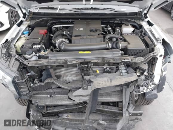 2023 Nissan Frontier SV with VIN 1N6ED1FKXPN650697, listed as a IAAI auction lot 42289020 with 19,715 mi miles and . Bid and sale history available at DreamBid. Image 10.