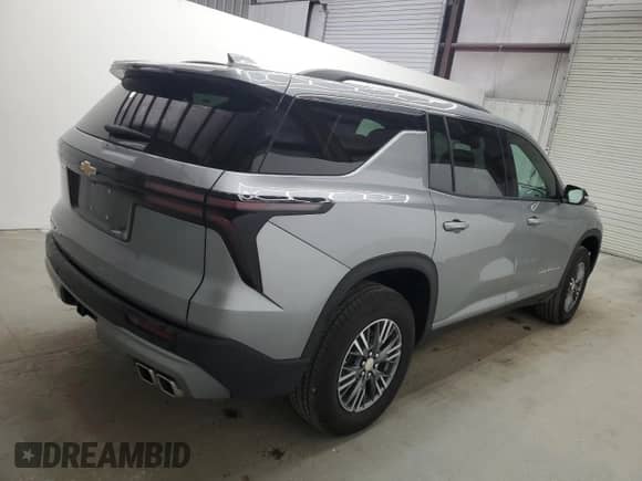 2025 Chevrolet Traverse AWD LT с VIN 1GNEVGRS9SJ165649, выставлен на аукционе Copart как лот 71601965 с пробегом 14 946 миль миль и Чистый • Clean title. История ставок и продаж доступна на DreamBid. Изображение 3.