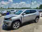 2020 Jeep Compass Limited with VIN 3C4NJCCB2LT187511, listed as a Copart auction lot 63769235 with 100,436 mi miles and Salvage title. Bid and sale history available at DreamBid. Image 1.