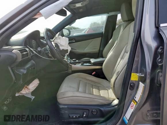 2014 Lexus IS 250 с VIN JTHBF1D2XE5020368, выставлен на аукционе Copart как лот 71441865 с пробегом 171 822 миль миль и Списание • Salvage title. История ставок и продаж доступна на DreamBid. Изображение 7.