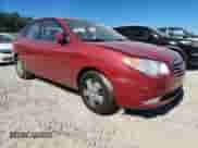 2010 Hyundai Elantra GLS with VIN KMHDU4AD1AU109815, listed as a Copart auction lot 86591425 with 152,842 mi miles and Salvage title. Bid and sale history available at DreamBid. Image 4.