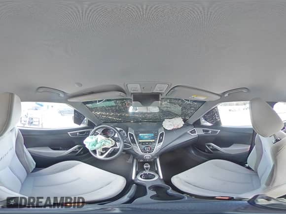 2014 Hyundai Veloster z VIN KMHTC6AD3EU196343, wystawiony jako Copart lot #59891375 z przebiegiem 127 594 mil mil oraz Szkoda całkowita • Salvage title. Historia ofert i sprzedaży dostępna na DreamBid. Obrazek 15.