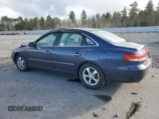 2006 Hyundai Azera SE z VIN KMHFC46F76A137195, wystawiony jako Copart lot #80076664 z przebiegiem 103 657 mil mil oraz Szkoda całkowita • Salvage title. Historia ofert i sprzedaży dostępna na DreamBid. Obrazek 2.