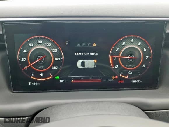 2022 Hyundai Tucson Limited с VIN KM8JECA15NU022912, выставлен на аукционе Copart как лот 81569305 с пробегом 40 162 миль миль и Списание • Salvage title. История ставок и продаж доступна на DreamBid. Изображение 9.