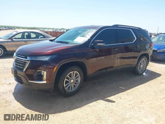 2023 Chevrolet Traverse LT Cloth с VIN 1GNERGKW5PJ296957, выставлен на аукционе IAAI как лот 42301212 с пробегом 47 980 миль миль и . История ставок и продаж доступна на DreamBid. Изображение 2.