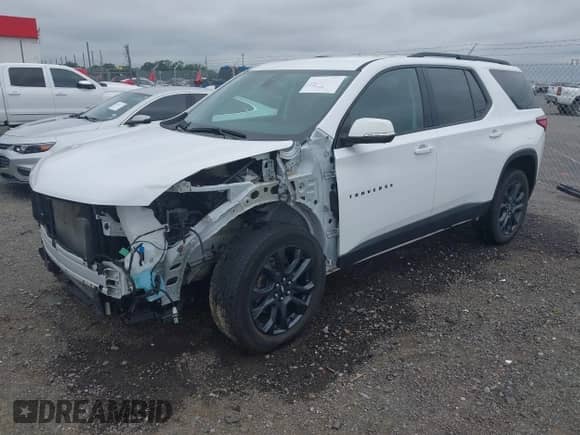2021 Chevrolet Traverse RS с VIN 1GNERJKW9MJ233563, выставлен на аукционе IAAI как лот 42505578 с пробегом 57 999 миль миль и . История ставок и продаж доступна на DreamBid. Изображение 2.